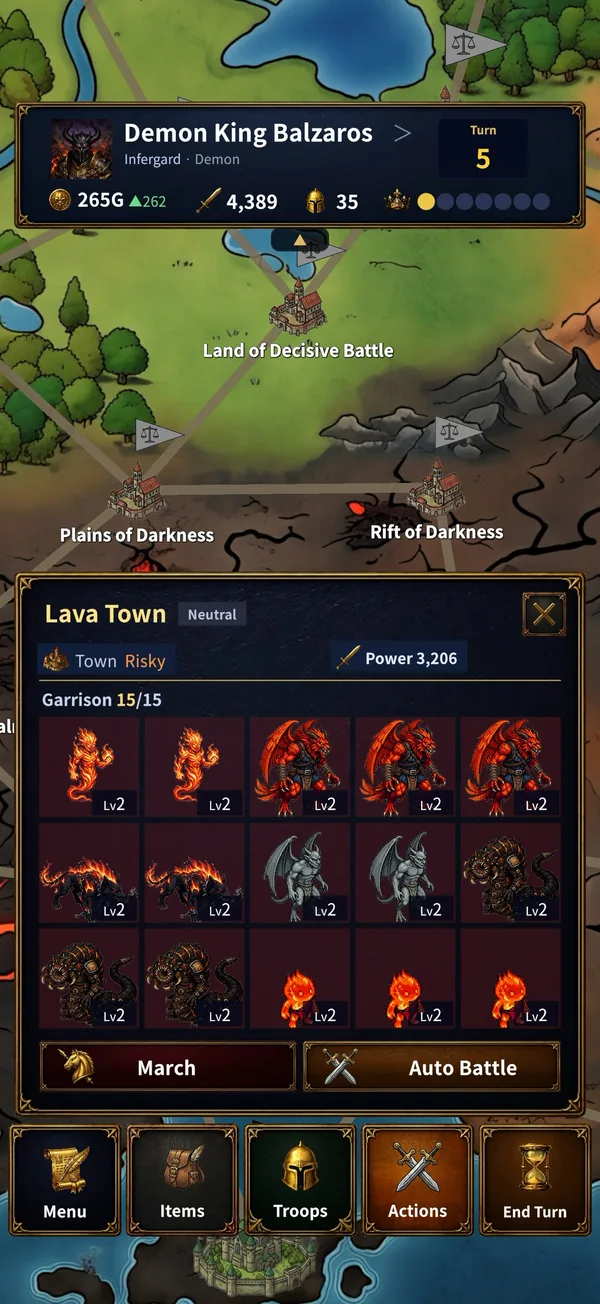 Garrison of Lava Town